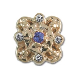 rk205 Sapphire Bracelet Slide 